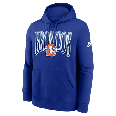 Denver Broncos Rewind Club Men's Nike NFL Pullover Hoodie