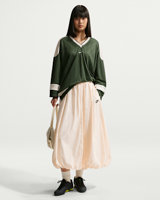 Женская юбка Nike Sportswear Windrunner Skirt для бега