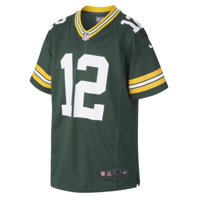 NFL Green Bay Packers Game Jersey (Aaron Rodgers) Older Kids' American Football Jersey