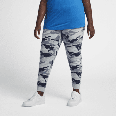 Nike Women's Sportswear Gym Vintage Pants (Plus Size) in Grey