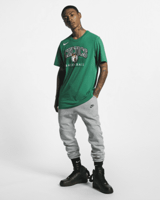 Nike Boston Celtics T-Shirt Ever Green Basketball Dri Fit NBA Size