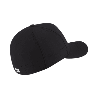 Nike Unisex Nike Aerobill Classic99 Performance Hat,  Black/Anthracite/White, Small/Medium