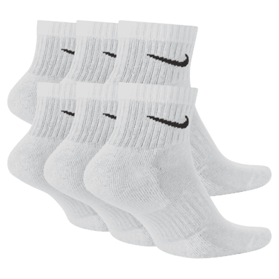 nike men's cushion quarter socks