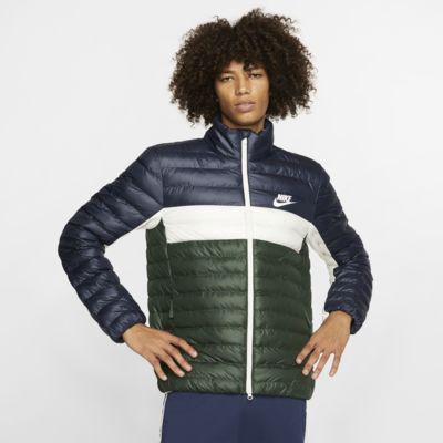 nike polyfill blocked insulated puffer jacket