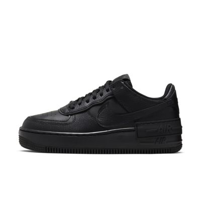 nike aire force 1 black