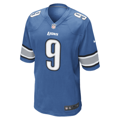 NFL Detroit Lions (Matthew Stafford) Men's American Football Home Game  Jersey. Nike LU