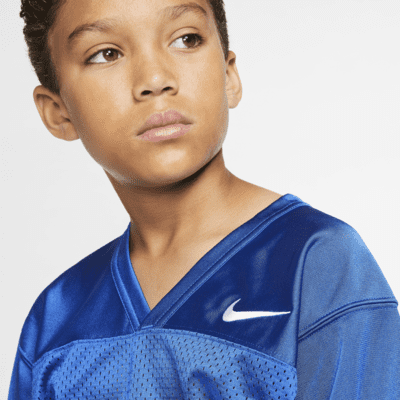 Nike Youth Recruit Practice Football Jersey - White - M (Medium)