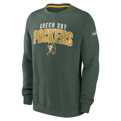 Green Bay Packers Fan Fave Fleece Crew Neck - Youth