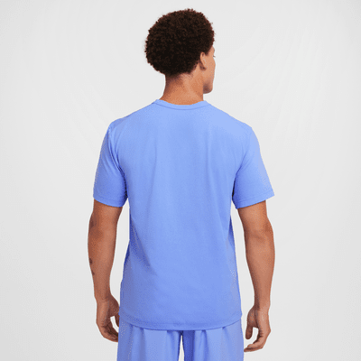 Haut à manches courtes anti-UV Dri-FIT Nike Hyverse pour homme