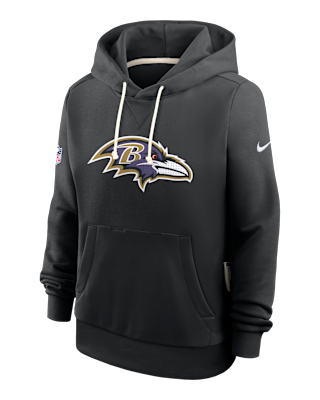 Женское худи Baltimore Ravens Sideline Nike Dri-FIT NFL Pullover Hoodie