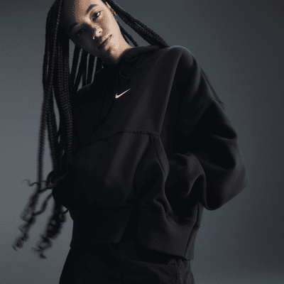 Nike Sportswear Phoenix Fleece rendkívül eltúlzott szabású, kapucnis, belebújós női pulóver