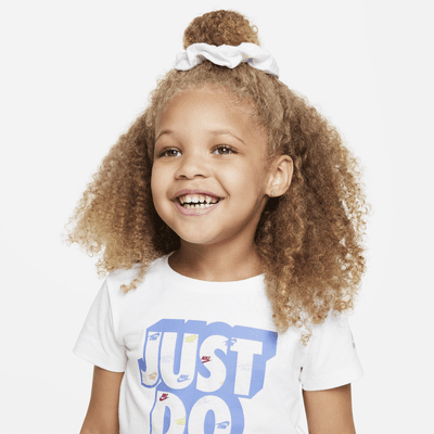 Nike Relaxed Tee and Scrunchie Set Toddler 2-Piece Set