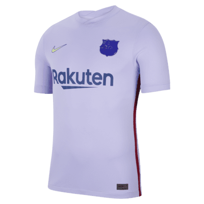 F.C. Barcelona 2021/22 Stadium Away Men's Football Shirt. Nike LU