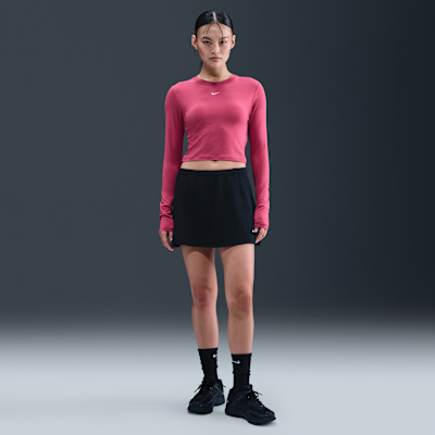 Nike Sportswear Chill Knit Women's Slim Long-Sleeve Cropped Top