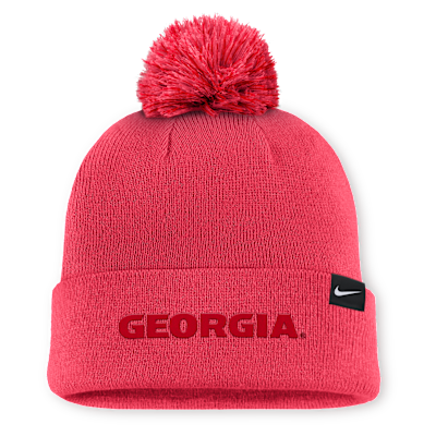 Georgia Primetime Campus Toned Men's Nike College Cuffed Pom Beanie