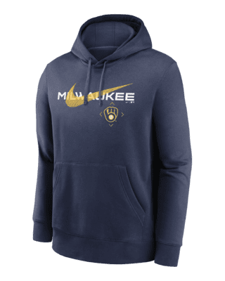 nike milwaukee brewers hoodie