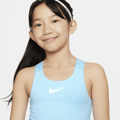 Camiseta de tirantes ajustada Nike Dri-FIT para niños talla pequeña