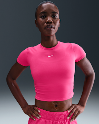 Женские шорты Nike One Dri-FIT Short-Sleeve Top