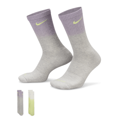 Calze di media lunghezza ammortizzate Nike Everyday Plus (2 paia)