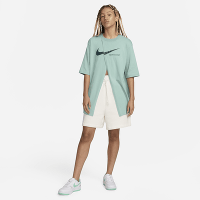 Nike Sportswear Collection Women's Oversized Slit Short-Sleeve Top