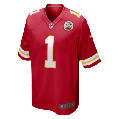 Jersey de fútbol americano Nike de la NFL Game para hombre Xavier Worthy Kansas City Chiefs