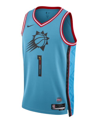 Prevalecer palanca Yo Devin Booker Phoenix Suns City Edition Camiseta Nike Dri-FIT NBA Swingman.  Nike ES