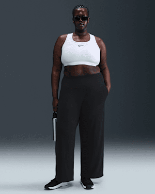 Женские  Nike Zenvy Dri-FIT High-Waisted Wide-Leg Pants (Plus Size)