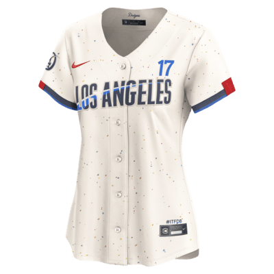 Jersey Nike Dri-FIT ADV de la MLB Limited para mujer Shohei Ohtani Los Angeles Dodgers City Connect