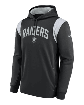 Nike Player Logo (NFL Las Vegas Raiders) Men's 1/2-Zip Hoodie