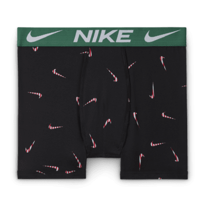 Nike Dri-FIT Big Kids' Holiday Poly Boxer Briefs (5-Pack)