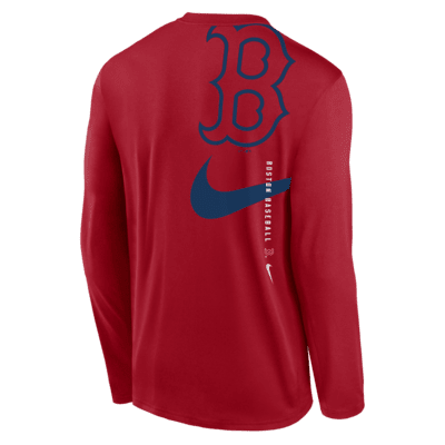 Boston Red Sox Large Swoosh Back Legend Men's Nike Dri-FIT MLB T-Shirt