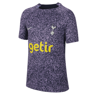 Tottenham Hotspur Academy Pro Older Kids' Nike Dri-FIT Pre-Match ...