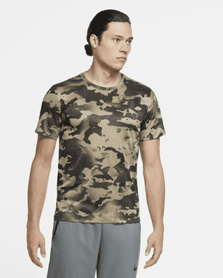 mannelijk transmissie Verplaatsbaar Nike Dri-FIT Men's Camo Training T-Shirt. Nike CH