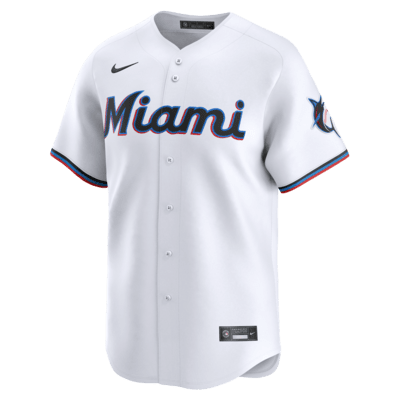 Jersey Nike Dri-FIT ADV de la MLB Limited para hombre Jazz Chisholm Jr. Miami Marlins