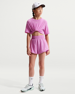 Детские шорты Nike One Girls' Dri-FIT 3" 2-in-1 Shorts
