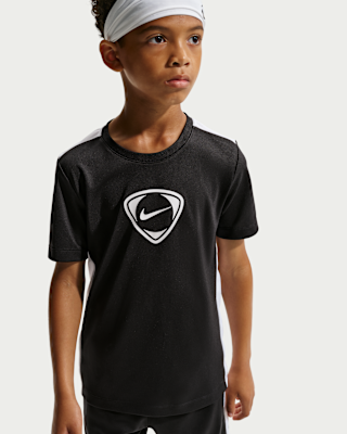 Детские шорты Nike Academy+ Big Kids' Dri-FIT Short-Sleeve Soccer Top