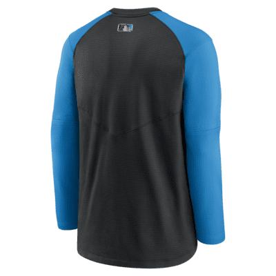 Nike Dri-FIT Team (MLB Miami Marlins) Men's Long-Sleeve T-Shirt