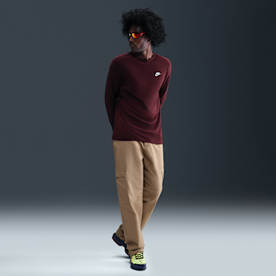 Nike Sportswear Club Men's Long-Sleeve T-Shirt