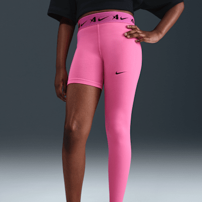 Leggings de básquetbol asimétricos de una sola pierna de tiro medio para niña A'ja Wilson