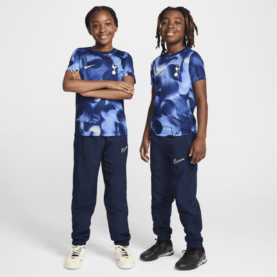 Tottenham Hotspur Academy Pro Big Kids' Nike Dri-FIT Soccer Pre-Match Short-Sleeve Top