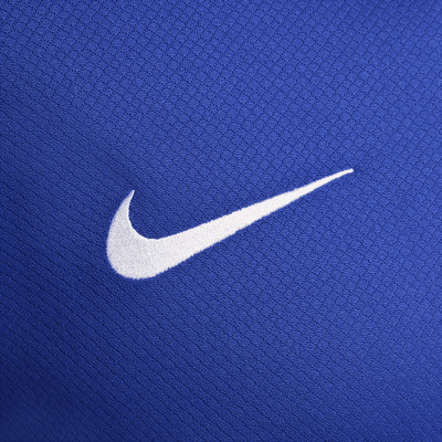 Replika pánského domácího fotbalového dresu Nike Dri-FIT Kylian Mbappé FFF (mužský tým) Stadium 2024/25