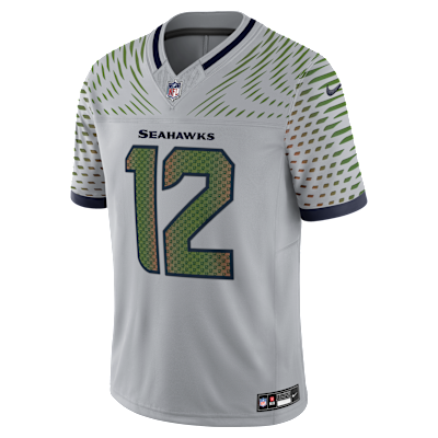 12s Seattle Seahawks Rivalries Collection Men's Nike Dri-FIT NFL Limited Jersey