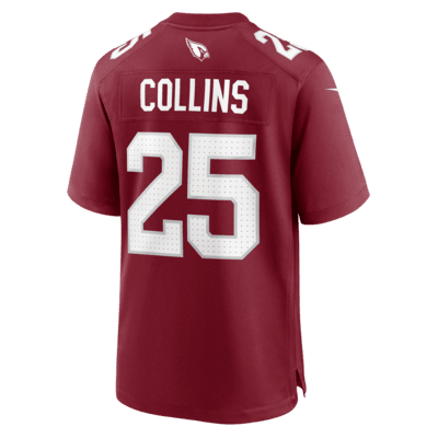 Jersey de fútbol americano Nike de la NFL Game para hombre Zaven Collins Arizona Cardinals