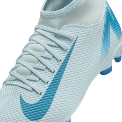 Tacos de fútbol MG de corte high para niños de preescolar y grandes Nike Jr. Mercurial Superfly 10 Club