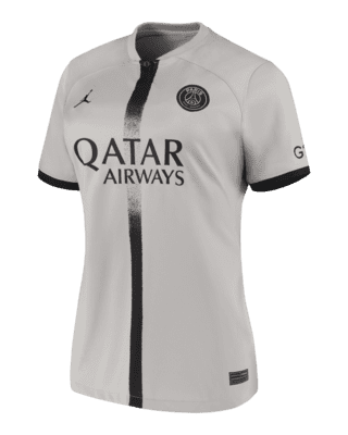 Nike Paris Saint-Germain 2022/23 Stadium Away (Lionel Messi) Women's Dri-Fit Soccer Jersey Grey