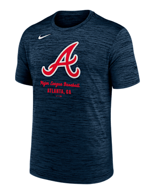 Мужская футболка Atlanta Braves Velocity Nike Dri-FIT MLB