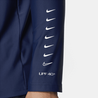 Nike Swim 3-D Men's Long-Sleeve Full-Zip Hydroguard