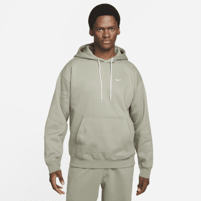 Nike Solo Swoosh Men's Fleece Hoodie. Nike.com