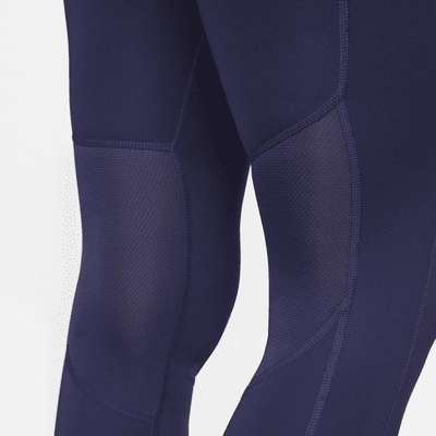 Leggings con gráfico de 7/8 de tiro medio con bolsillos para mujer Nike Fast