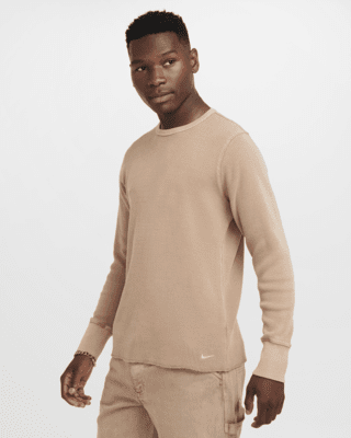 Мужские  Nike Life Heavyweight Waffle Long-Sleeve Top